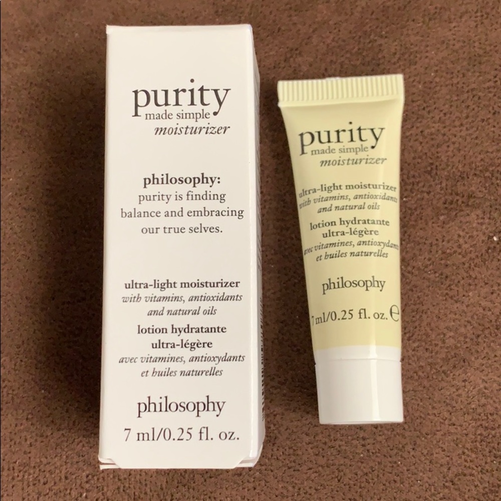 5/$20 - Philosophy Purity Moisturizer